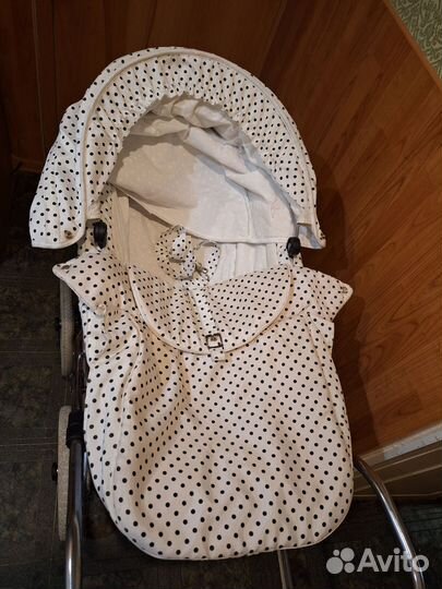 Коляска 2 в 1 +люлька Lonex retro classic