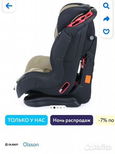 Детское автокресло 9 до 36 кг