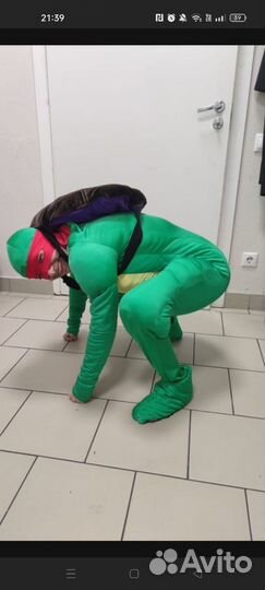 Костюм аниматора черепашка ниндзя