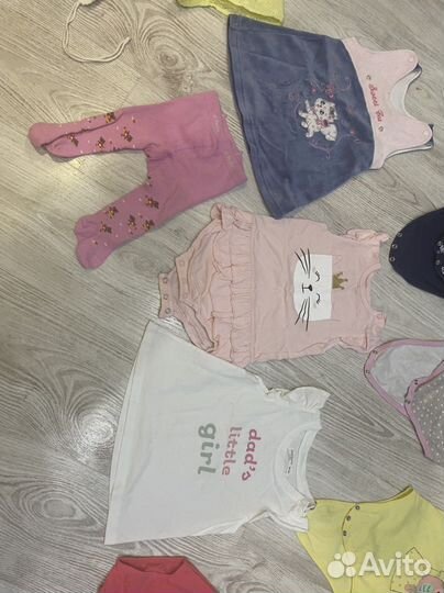 Продам пакетом детские вещи для девочки