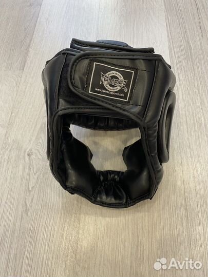 Боксерский шлем с бампером, гриль-шлем