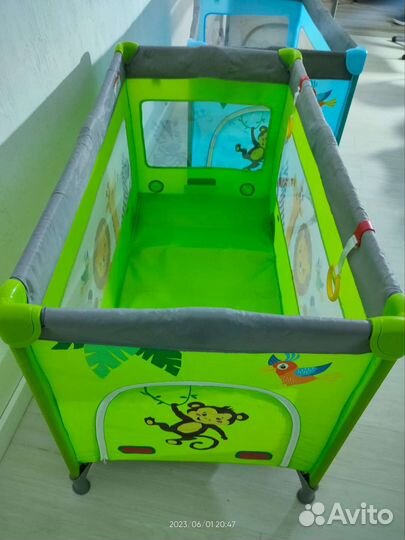 Кровать манеж