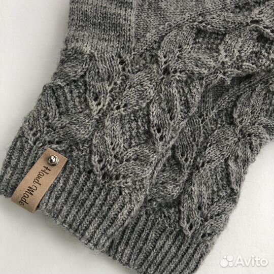 Носки ручной вязки шерстяные