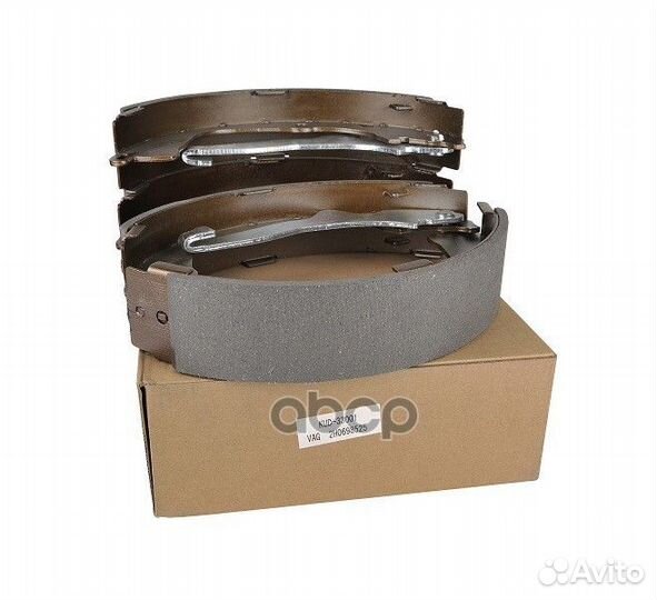 Колодки тормозные KUD33001 kujiwa