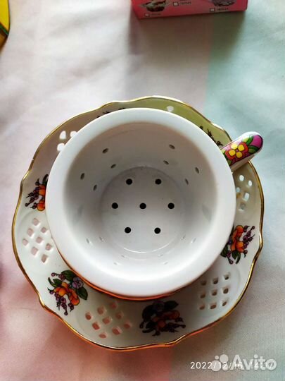 Чашка с блюдцем