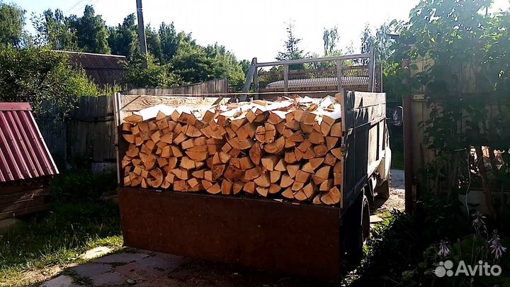 Дрова колотые береза дуб ольха осина +30 км достав