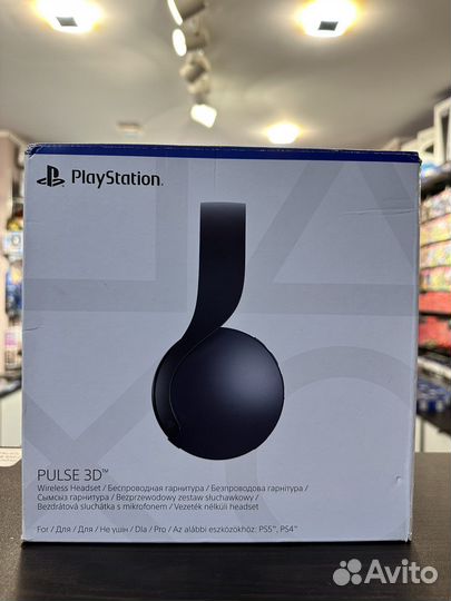 Наушники PlayStation pulse 3D Чёрные