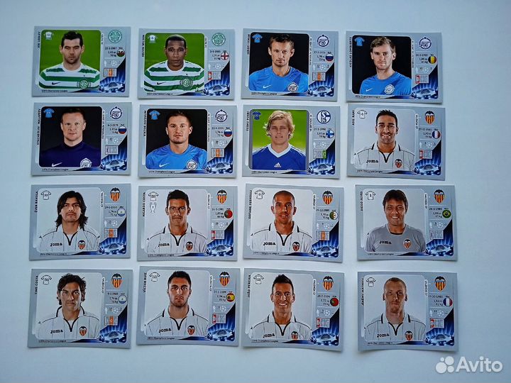 Наклейки panini Лига Чемпионов уефа 2012-2013