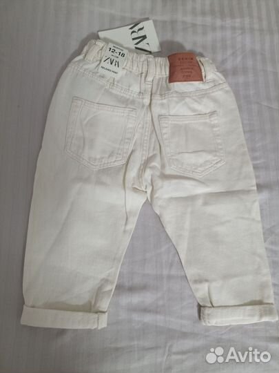 Брюки zara новые 12-18 мес