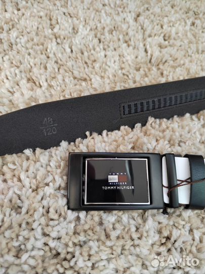 Мужской ремень из эко кожи Tommy Hilfiger