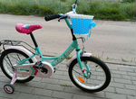 Велосипед детский black aqua 16
