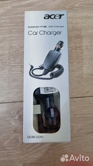 Зарядное устройство автомобил Iconia Tab A500/A501