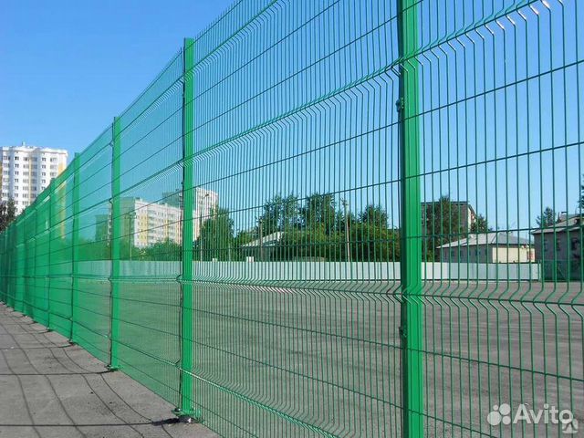 Сетка и столбы для 3D забора купить в Волхове | Товары для дома и дачи ...