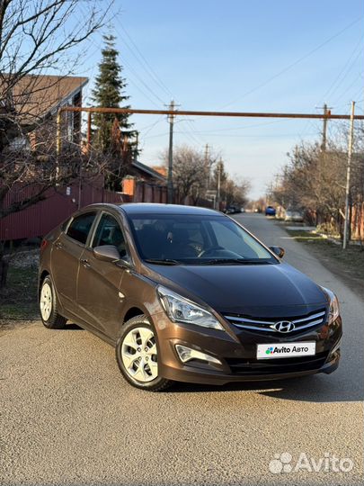 Hyundai Solaris 1.6 МТ, 2015, 123 000 км