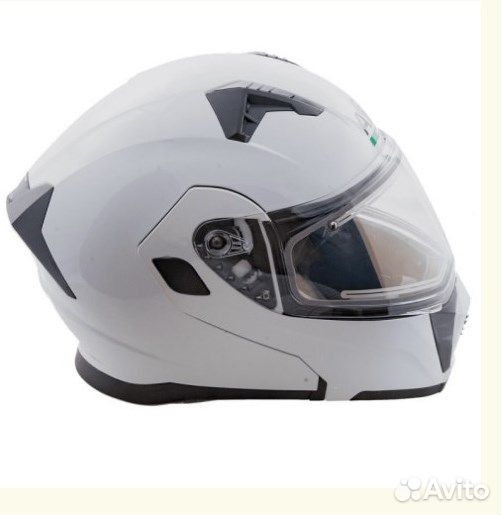 Шлем Снегоходный AiM JK906 White Glossy L