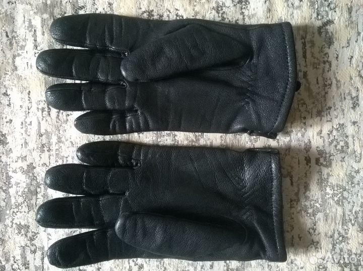 Перчатки мужские нат.кожа