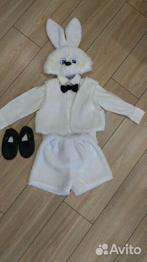 Прокат костюм - Зайчик новогодний