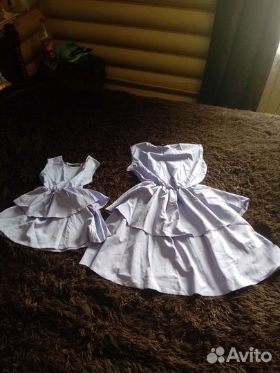 Платье для мамы и дочки