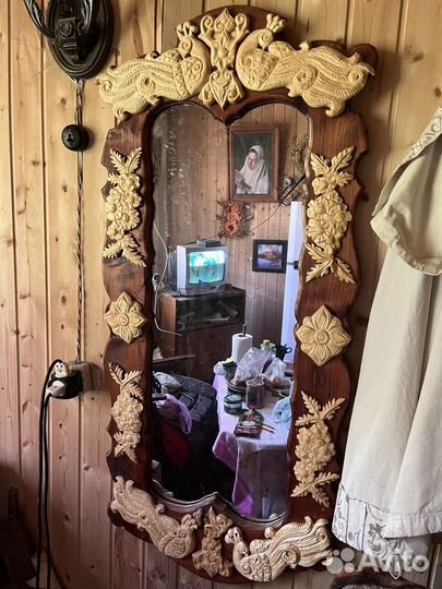 Зеркало рама из дерева, изделия много