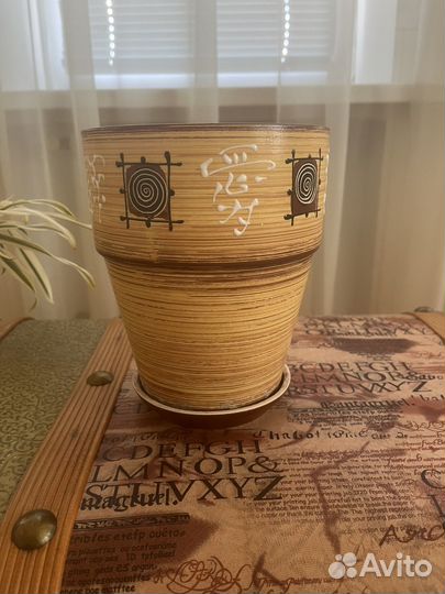 Вазон керамический