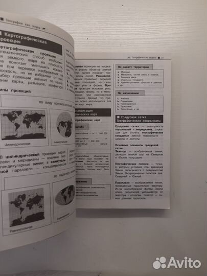 Справочник для подготовки к ОГЭ и ЕГЭ по географии