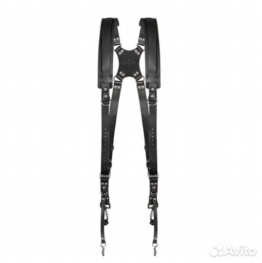 Разгрузка фото кожаный двойной плечевой ремень