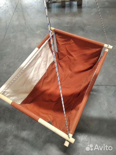 Подвесные качели гамак для малышей