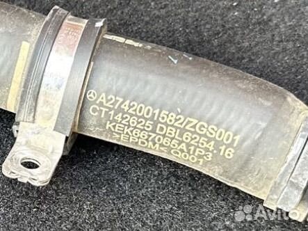 Патрубок охлаждения 274 Mercedes W205