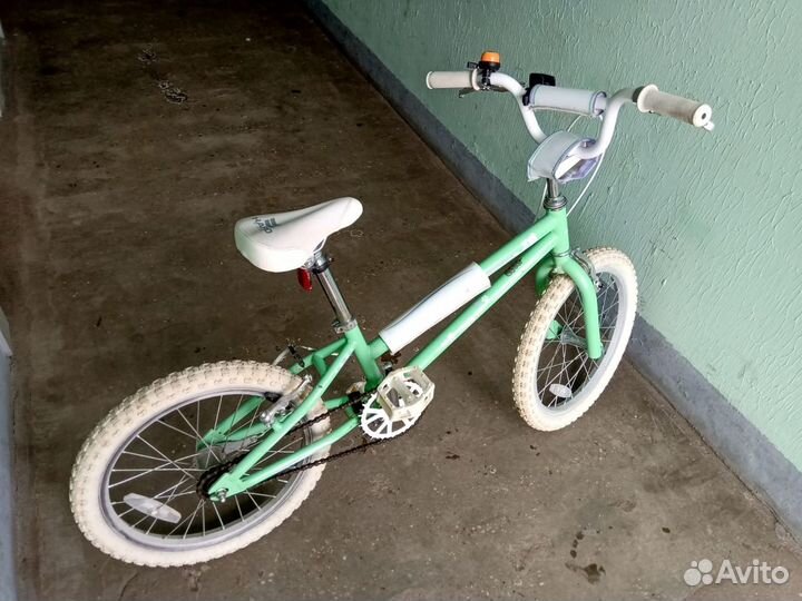 Велосипед детский 18 дюймов бу для девочки