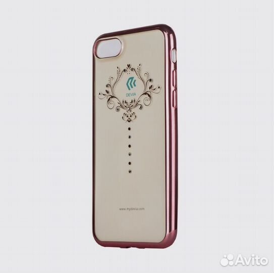 Чехол на iPhone 7с блестками