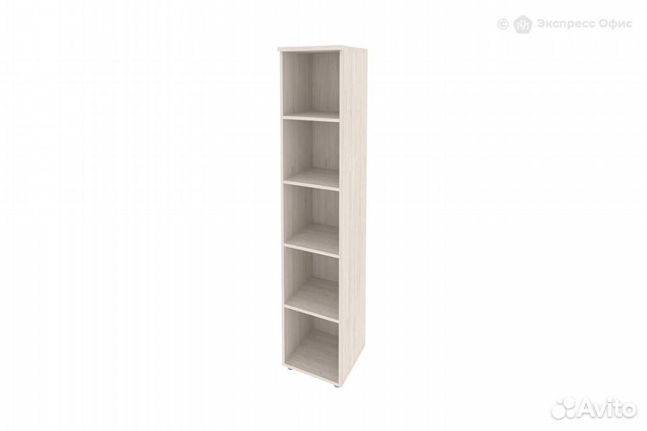 Шкаф для документов высокий узкий правый Onix O.SU-1.4R(R) white