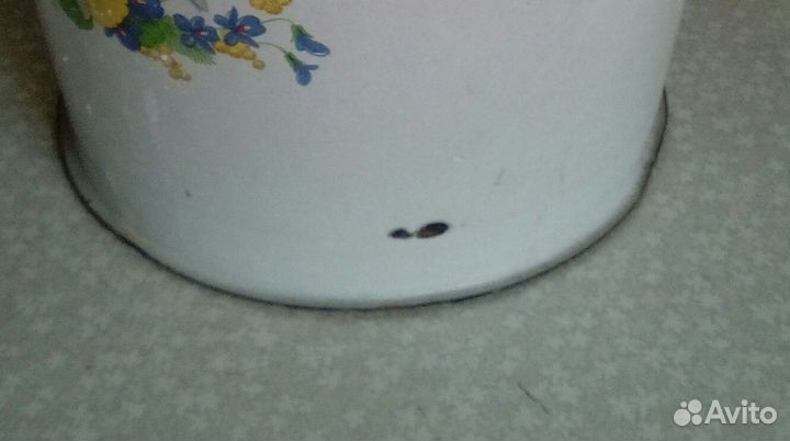 Ведро с крышкой СССР