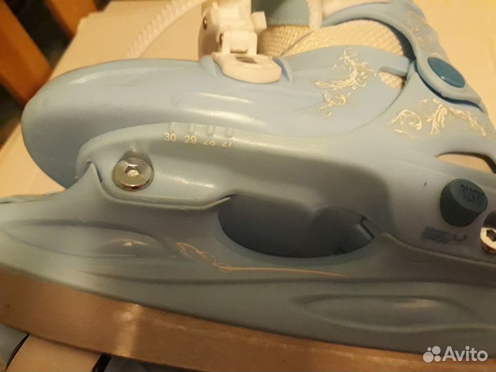 Коньки раздвижные детские