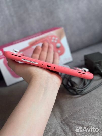 Nintendo switch lite прошитый +256gb (отличный)