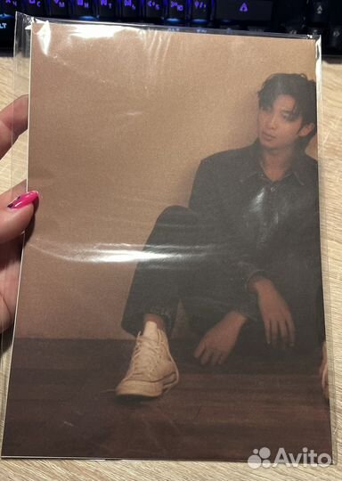 BTS карта Намджун RM indigo