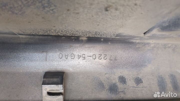 Накладка на порог Suzuki Liana, 2005