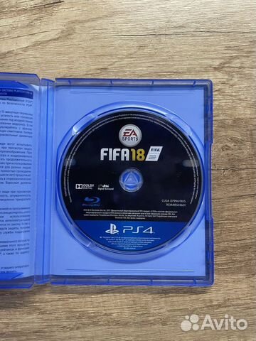 Игра Fifa 18 ps4