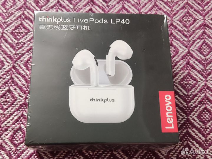 Беспроводные наушники Lenovo