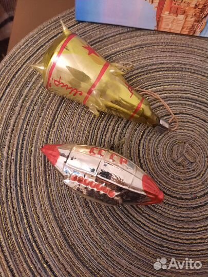 Елочные игрушки СССР