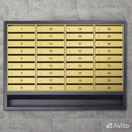 Почтовые ящики для многоквартирного дома