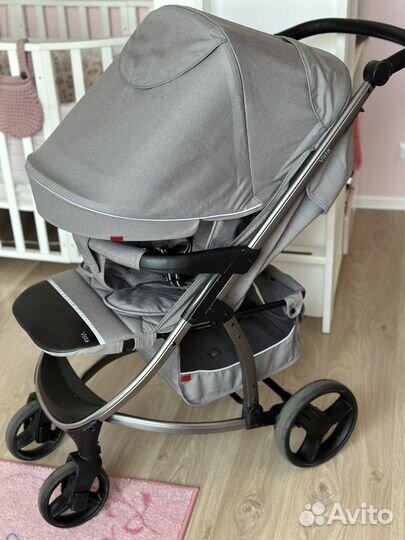 Прогулочная коляска Carrello Vista steel gray
