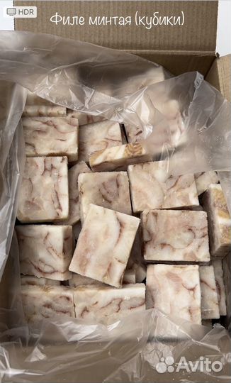 Стейк лосося, филе тресковых