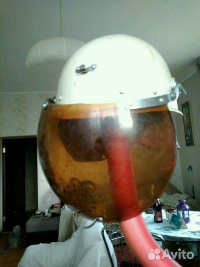 Шлем пожарника СССР