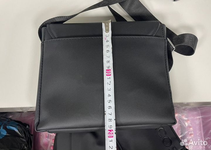 Сумка lacoste мужская чeрез плечо