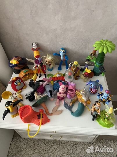 Коллекция игрушек disney макдональдс