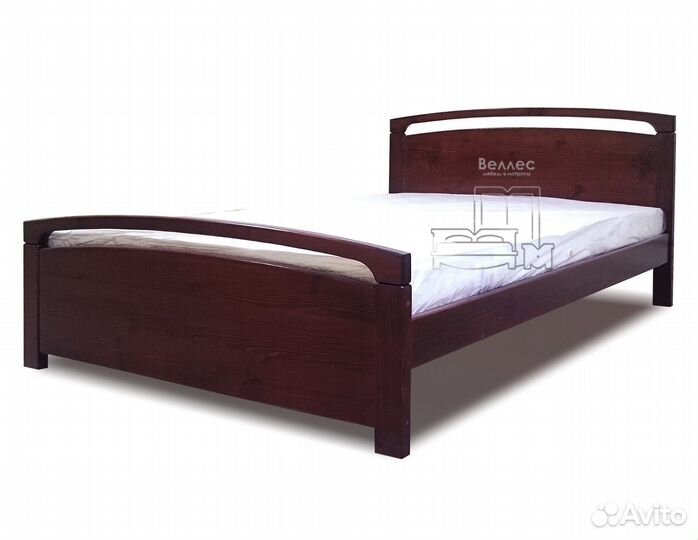 Кровать двуспальная от производителя массив