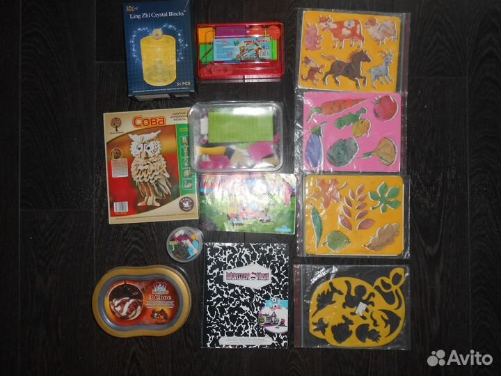 Лего 2 еабора,трафареты,наборы,игры