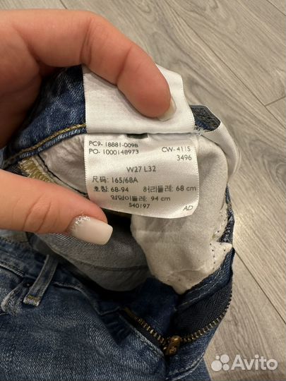 Джинсы levi's 711 женские