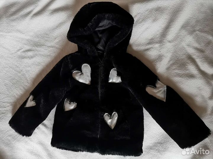 Kуртка из иск. меха Mothercare 86-92 р