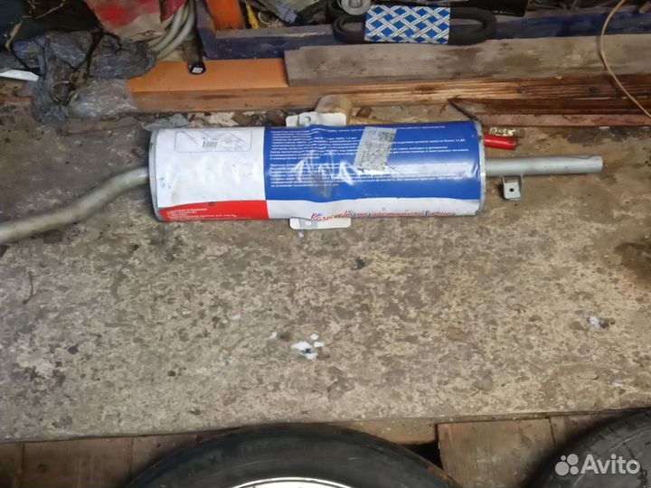 Глушитель ваз 2107
